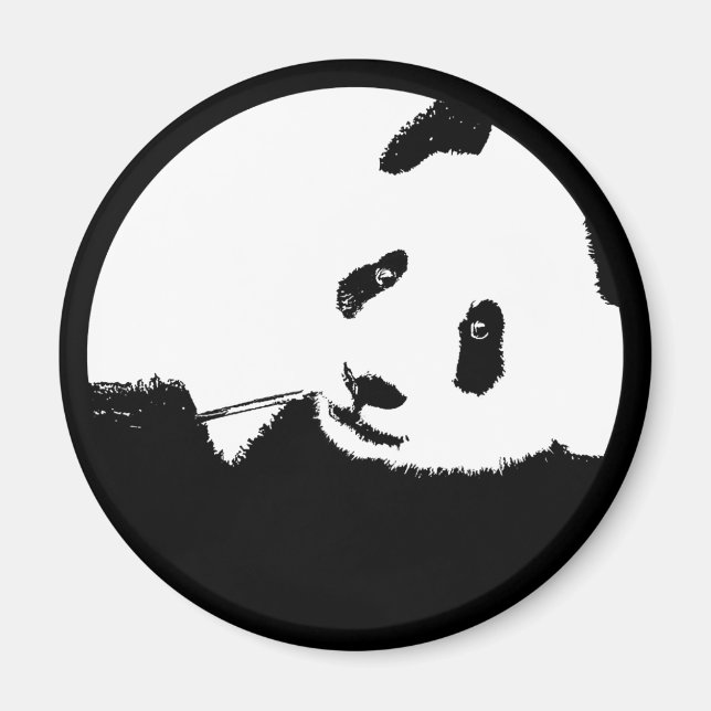 Aimant panda. (Devant)
