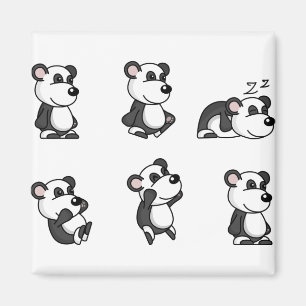 Aimant Panda