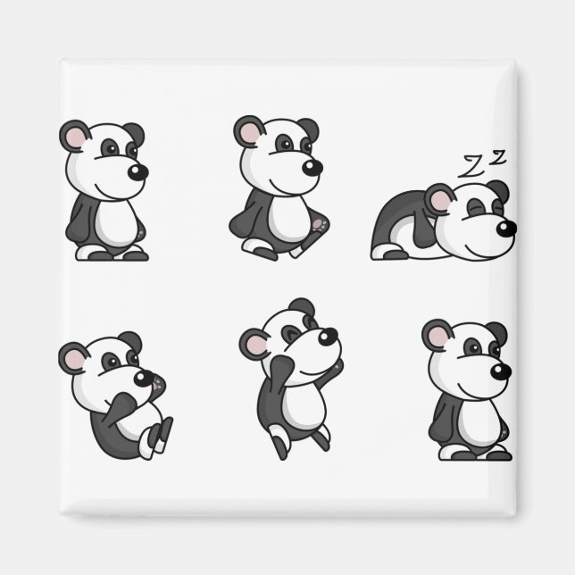 Aimant Panda (Devant)