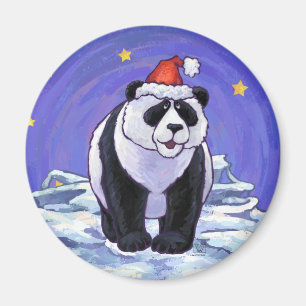Aimant Panda Bear Noël