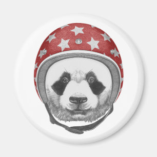 Aimant Panda de casse-cou