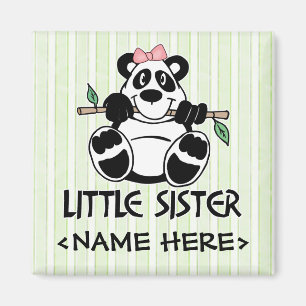 Aimant Panda Girl Little Sister