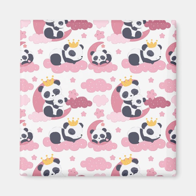 Aimant Panda Lover | Je Suis Surnommé Panda (Devant)