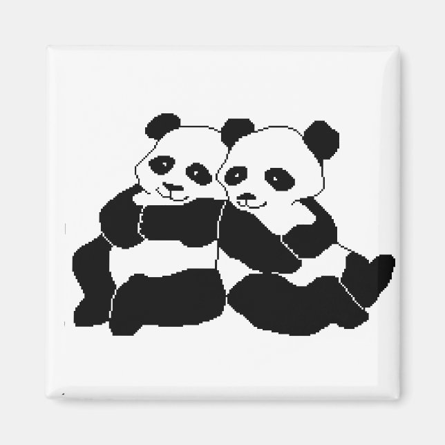 Aimant Pandas (Devant)