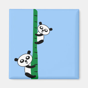 Aimant Pandas mignons