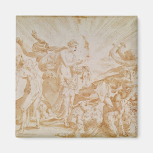 Aimant Pandore ouvrant la boîte