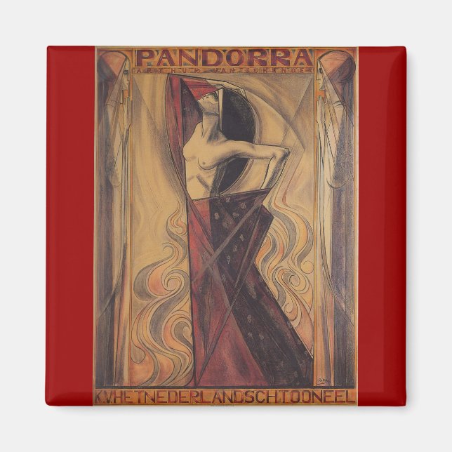 Aimant PANDORRA "Arthur Van Schendel" 1919 (Devant)