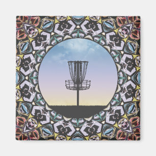 Aimant Panier de golf sur disque