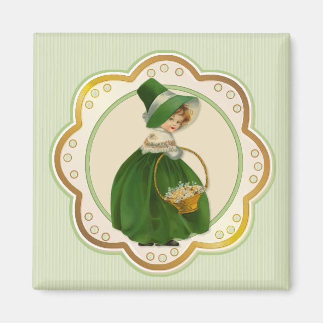 Aimant Panier et colle irlandais (Devant)