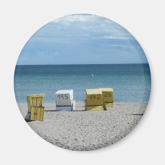 Aimant Paniers de plage (Devant)