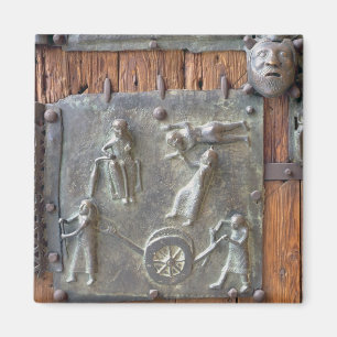 Aimant Panneau de la porte de main gauche, 12ème siècle
