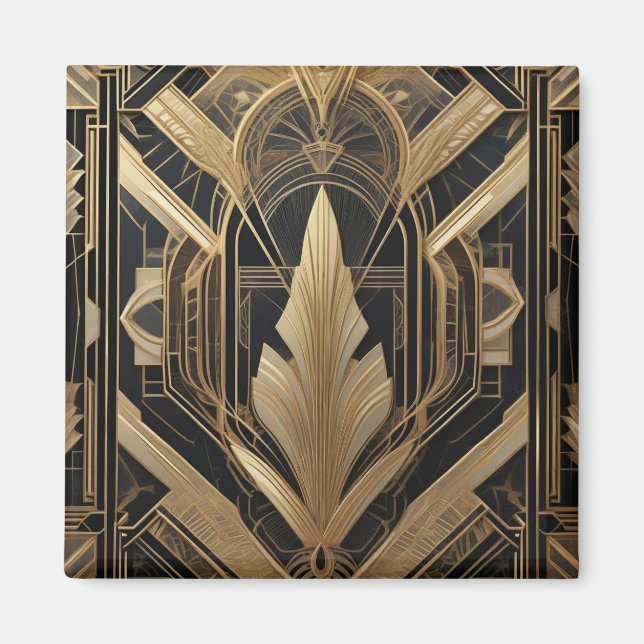 Aimant Panneau de portes Art déco Design Architecture ann (Devant)