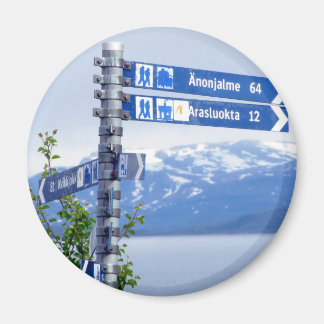 Aimant Panneau de signalisation à Staloluokta