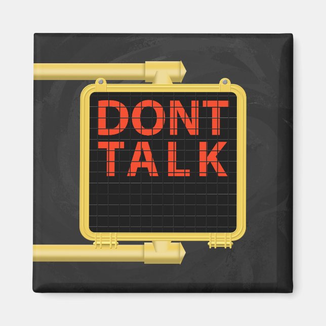 Aimant Panneau de signalisation New York Crosswalk (Devant)