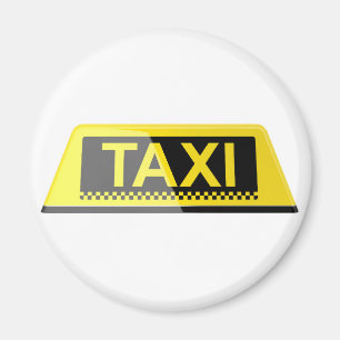 Aimant Panneau de taxi