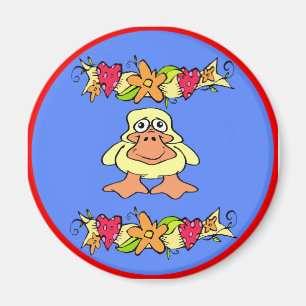 Aimant Panneau Duck Hex