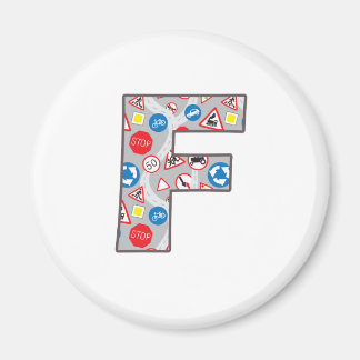 Aimant Panneau routier Fun F