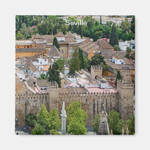 Aimant Panorama de la Séville Alcázar