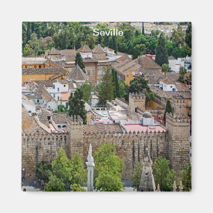 Aimant Panorama de l'Alcázar de Séville
