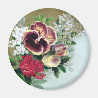 Aimant Pansy Tussie-Mussie