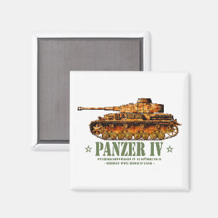 Aimant Panzer IV D Guerre mondiale Deux Allemands 2ÈME GU