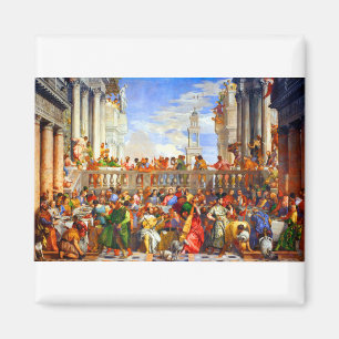Aimant Paolo Veronese Mariage à Cana