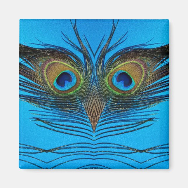 Aimant paon (Devant)