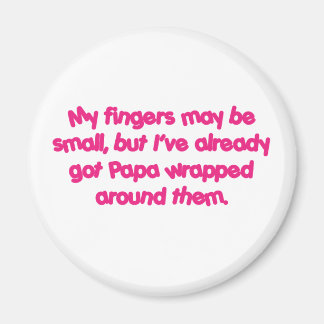 Aimant Papa&apos ; s enveloppés (rose)