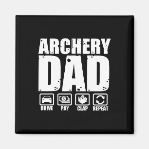 Aimant Papa archerie drôle fier archer père humour père