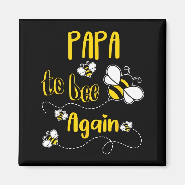 Aimant Papa arrive pour être annonce de grossesse de mama (Devant)