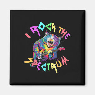 Aimant Papa autiste Je Fais Du Rock Dans Le Spectre Autis