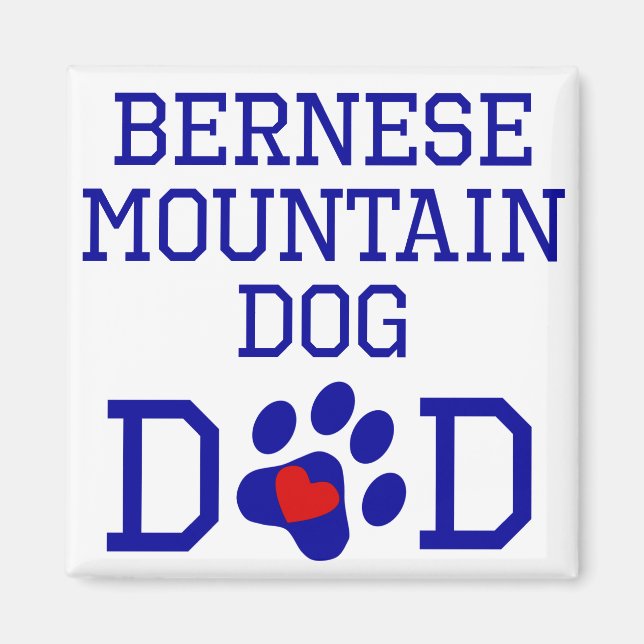 Aimant Papa bernois de chien de montagne (Devant)