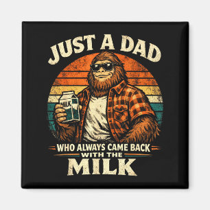 Aimant Papa Bigfoot Juste Papa Qui Graphisme