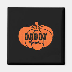 Aimant Papa Citrouille jumeler famille Halloween Thanksgi