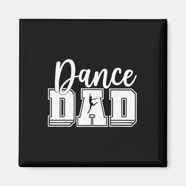 Aimant Papa Danse Drôle Fier Danseur Fête Des Pères M (Devant)
