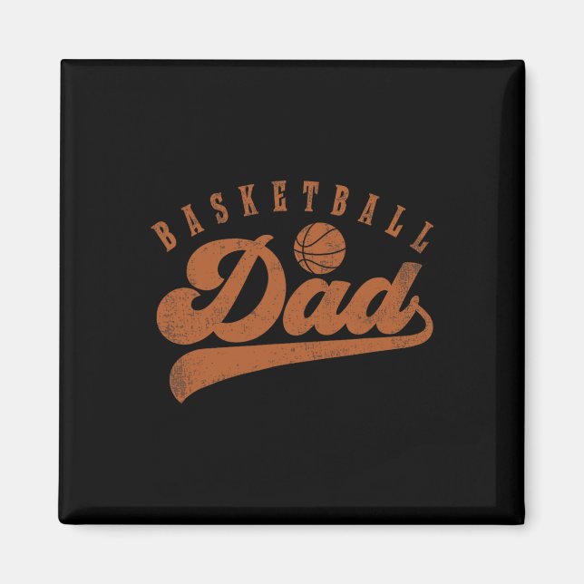Aimant Papa de basket-ball (Devant)