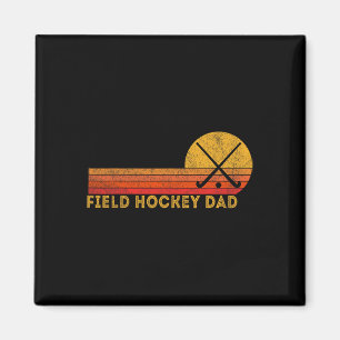 Aimant Papa de hockey sur gazon rétro Ll Jeu de hockey su