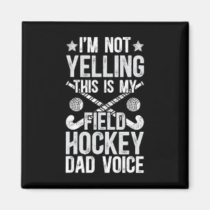 Aimant Papa de hockey sur gazon Voix Papa d'un joueur de