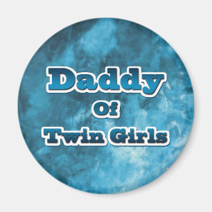 Aimant Papa de Twin GIrls