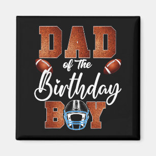 Aimant Papa du garçon fêté de la fête de football de la f