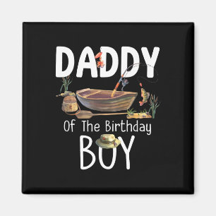 Aimant Papa du garçon qui fête son anniversaire Famille d