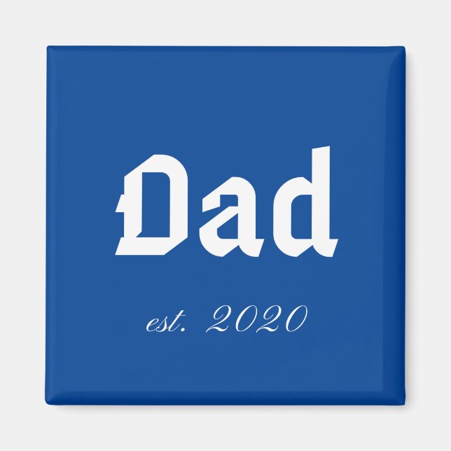 Aimant Papa est. 2020 (Devant)