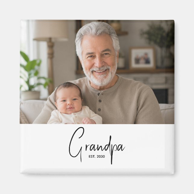 Aimant Papa Est Créé Cadeau (Devant)