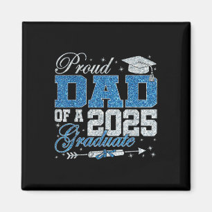 Aimant Papa fier drôle d'un diplômé de 2025 Famille gradu
