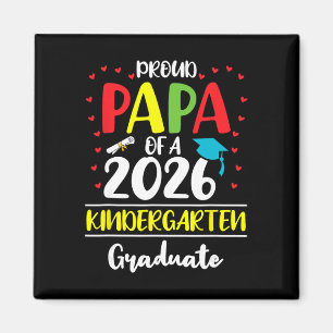 Aimant Papa fier et drôle d'un diplômé de maternelle Cl d