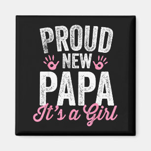 Aimant Papa fièrement nouveau C'est une fille Père bientô