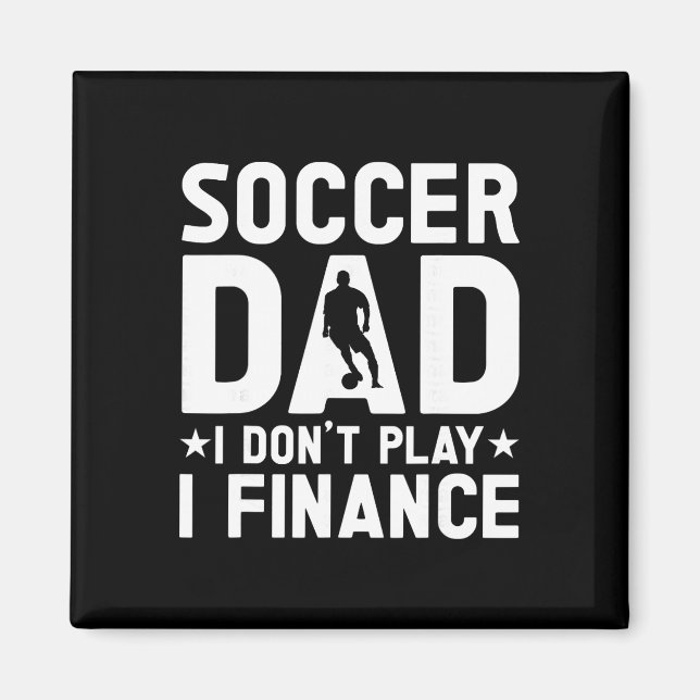 Aimant Papa footballeur _3  (Devant)