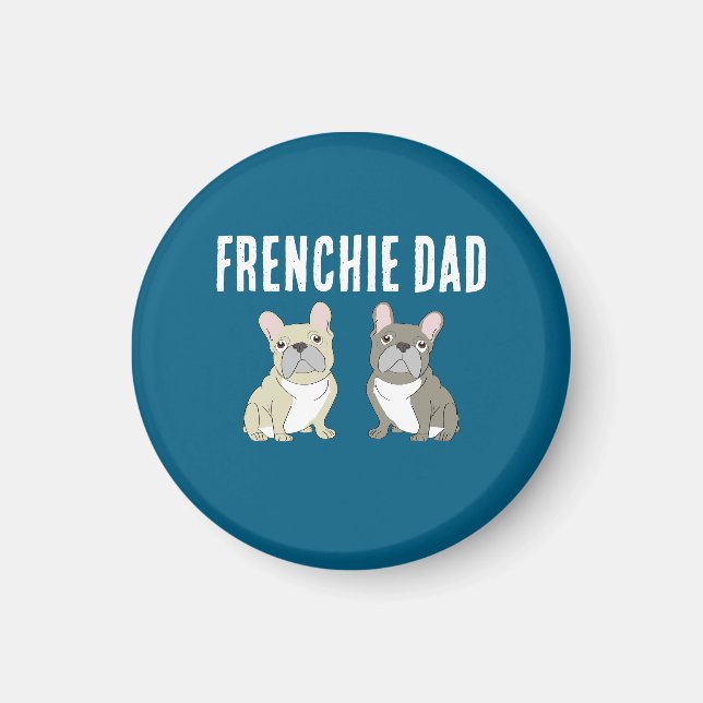 Aimant Papa Frenchie (Devant)