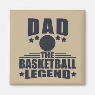 Aimant papa la légende du basket