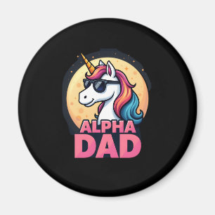 Aimant Papa licorne drôle Laufey hommes Fête des pères No